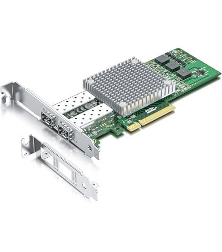 10Gtek® 10GbE PCIE Network Card for Intel X520-DA1, 82599EN
