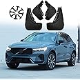 ERMWALR for Volvo Xc60 2018-2023 Mud Flaps - Set of 4 No Drilling Required Car Fenders Flexible PP Mud Flap Splash Guard (Vlv Xc60 18-23)
