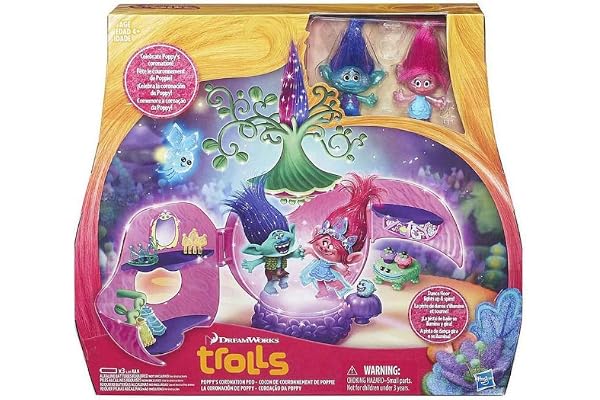 Trolls - Ensemble de cosses de coronation de Poppy