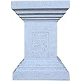 Synergy Plast Tulsi Plant Pot Indoor Outdoor 16 Inch, Unbreakable Marble Finish Fiber Planter Pot Suitable for Indoor & Outdoor Plantation with Drainage System (Marble White)