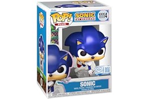 Funko Pop! Plus: Sonic the Hedgehog - Pearlescent - Sonic the Hedgehog - Collectable Vinyl Figure - Gift Idea - Official Merchandise - Toys for Kids & Adults - Video Games Fans