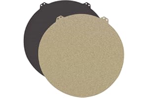 BCZAMD FYSETC 220 mm Flsu Q5 Delta - Piattaforma per stampante 3D, piastra da costruzione rimovibile, piastra rotonda a molla doppia faccia in polvere e base Maagnetica, compatibile con SeeMeCN