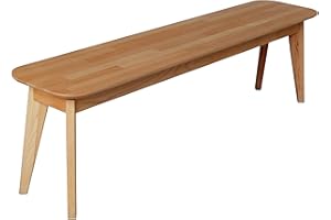 ‎KROK WOOD Krok Wood Sitzbank aus Massivholz (Paris 120x35x45 cm)