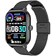 AnnuoYi Smart Watch, Touch Screen Smart Watch,Bluetooth Call Smart Watch, With IP67 Waterproof Fitness Tracker, 59 Sports Modes, Heart Rate Monitor,Compatible with Apple iOS and Android
