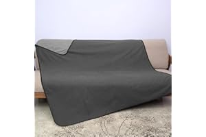 KRITTER PLANET Manta Impermeable para Perros, Resistente a la orina, Manta para Mascotas para sofá Cama, Perros pequeños, medianos, Gatos, Protector de Asiento de Coche, Resistente a líquidos, Lavable, 60 x 50