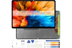 ARSSLY LCD Screen Replacement for Samsung Galaxy Tablet S8 LCD Display for Samsung Tab S8 SM-X700 X706 X700U X706N 11" Touch Screen Digitizer Full Assembly with Repair Parts (NOT for S8 Plus/Ultra)