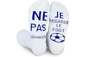ZEMOLO Chaussettes Humour Homme Idée Cadeau Chaussette Fantaisie Rigolotes Drôle Anniversaire Noël Cadeau Papa Grand Pere Humoristique pour Homme Femme