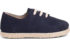 PISAMONAS Zapatillas Cordones Serraje Y Yute Niños