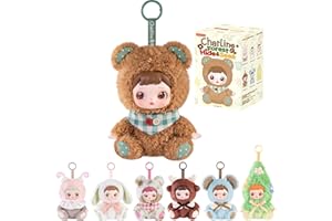 Rolife Charline Action Figure, Charline Forest Hide&Seek Peluche Giocattolo Sorpresa Blind Box, Collezionabili per Casa, Natale, Compleanno & Festività, Singola Scatola