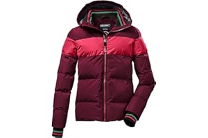 Killtec Mädchen Kow 192 Grls Qltd Jckt Winterjacke/Jacke in Daunenoptik mit Kapuze