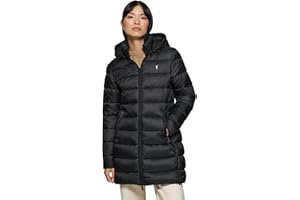 Polo Club Abrigo Ultralight de Mujer con bordado y cierre de Cremallera - Chaqueta Invierno