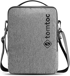 tomtoc 15.6 inch laptop shoulder bolsa