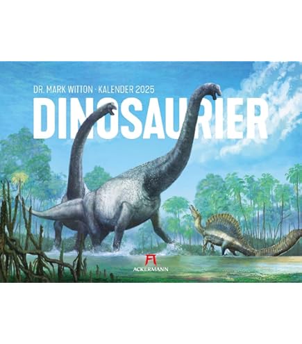 Edition Seidel Premium kalender fascinatie dinosaurus 2025 formaat DIN A4 wandkalender Jurassic dieren dino tyrannosaurus reptielen