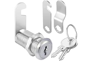 Litensh Cerradura de leva para buzón de 40 mm con llave similar, cerraduras de buzón y caja de herramientas para cajones, cómodas, armarios, puertas de muebles, cerraduras de casillero