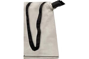 BULARIE 127-7040 Leaf Blower Vacuum Bag Compatible with Toro 51574 51592 51593 51602 51609 51581 51558 51619 - Metal Bottom Zip Debris Collection Vac Bag Replaces 137-2336 108-8994 - 1 Pack