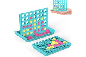 Pup Go Mini 4 in a Row Travel Games for Kids 3+, Connect Mini Game (Green) | Airplane & Road Trip Essentials for Kids, Board Games for Family, Car Games, Adults Camping Game, Pocket Table Games