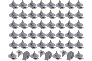 DEFIYEAR 50 Pcs Wheel Arch Trim Clips - Wheel Arch Trim for BMW Mini Cooper R50 R52, Perfect for Mini Fender Wheel Eyebrow Snap and Side Moulding Replacement, Durable Clips for Reliable Performance