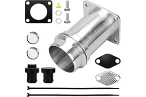 RASHION Kit de Suppression Vanne EGR Compatible avec BMW 3er E46 5er E60 E61 7er E65 X3 E80 X5 E53 avec Moteurs 3.0 M57N 1171778999 1117804379