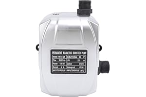EUJGOOV Pompa di Circolazione Acqua Booster DC24V 180W per Irrigazione del Giardino e Cucina Domestica