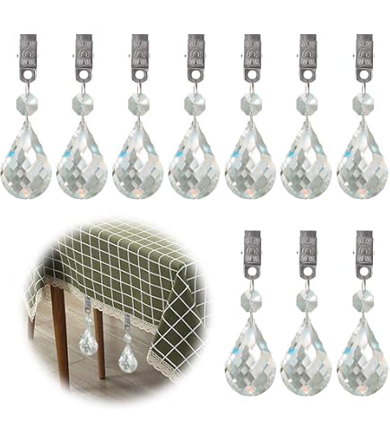 Lot De 4 Poids De Nappe Magnétiques En Acier Inoxydable - Forme Cœur Argenté - Pour Fixer Nappe Terrasse, Jardin, Intérieur - 2