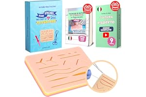 Nurse is Love Cuscinetto di Sutura - Pad per Allenamento Studenti | kit di sutura chirurgica per studenti rimozione punti sutura | Regali per Studente di Medicina, Infermiera, infermiere accessori