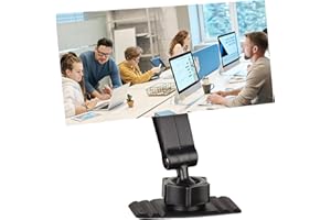 HZHSSG Espejo De Seguridad, Espejo Convexo De Acrílico Autoadhesivo Gran Angular para Escritorio, Monitor De PC, Oficina – para Seguridad Y Protección Personal (7.5 X 17cm Rectangular)