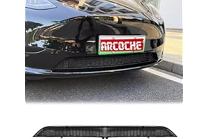 ‎ARCOCHE Arcoche Tesla Model Y 2020-2024 Front Grille Mesh Inserts Air Intake Grille Protector Bumper Grille Cover by Tesla Model Y Accessories