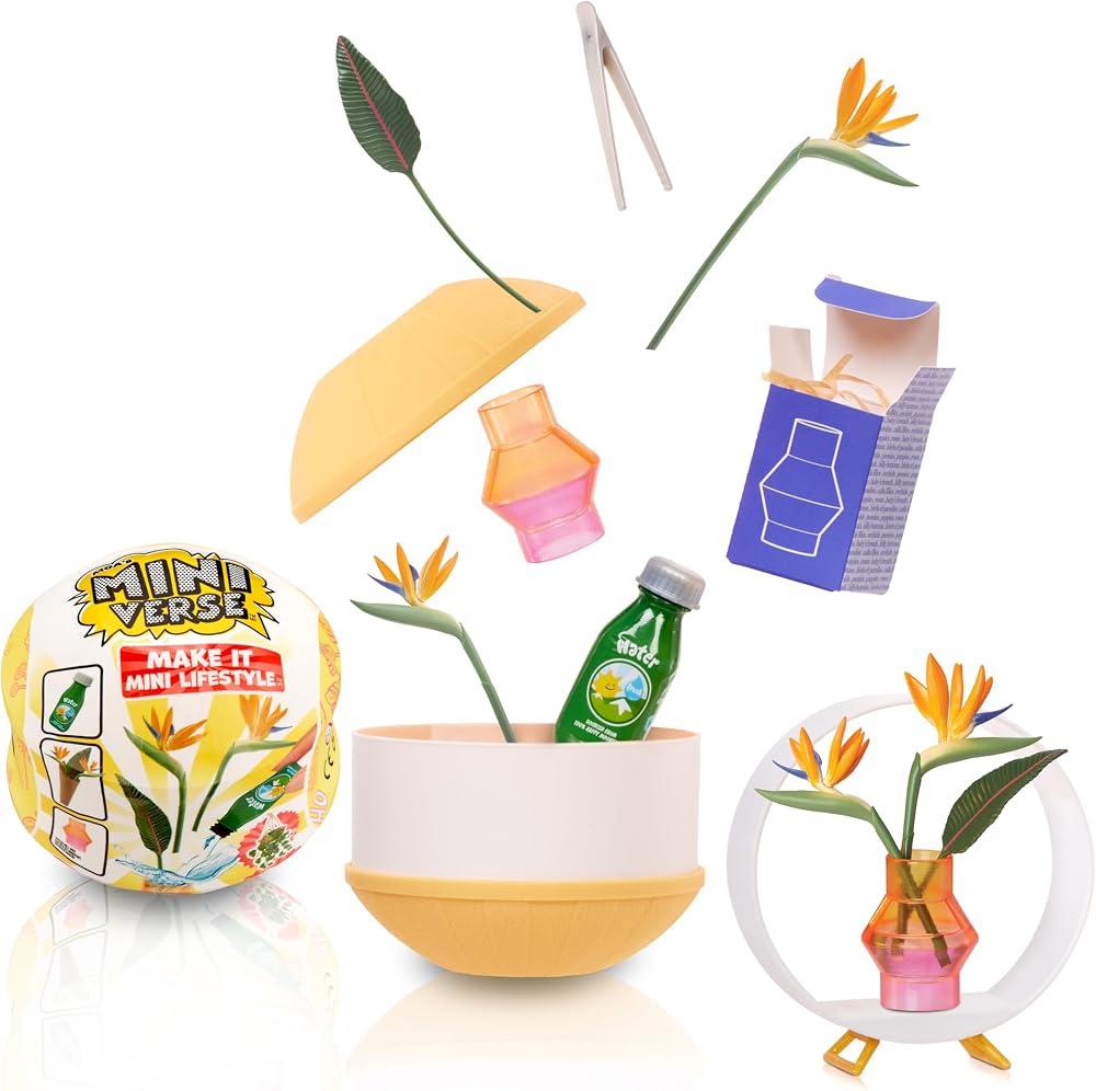MGAE Miniverse Lifestyle Ev Dekorasyon Serisi Sürpriz Paket 1A Serisi, Oyuncak