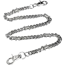 DoubleK Basic Biker Trucker porte-clé Jean portefeuille chaîne