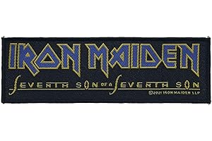 Iron Maiden Seventh Son Logo Unisex Toppa multicolore