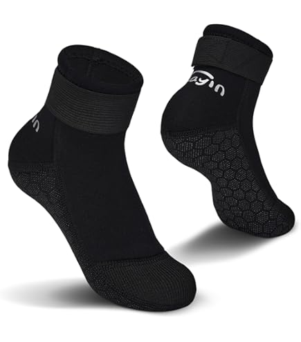 Kids Sand Socks REFENG 3MM Neoprene Wetsuit Socks, Warm Scuba Diving Socks Winter... Sand Soccer Socks Youth Kids