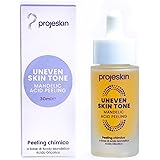 PROJESKIN - Peeling Viso Acido Mandelico Uomo Donna - Peeling per Rimozione Punti Neri e Cellule Morte - Peeling Esfoliante V