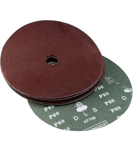 20-Pack Of 120 Grit Sanding Discs For Hiretech HT7 Floor Sander Edger - Abrasives For Floor Refinishing