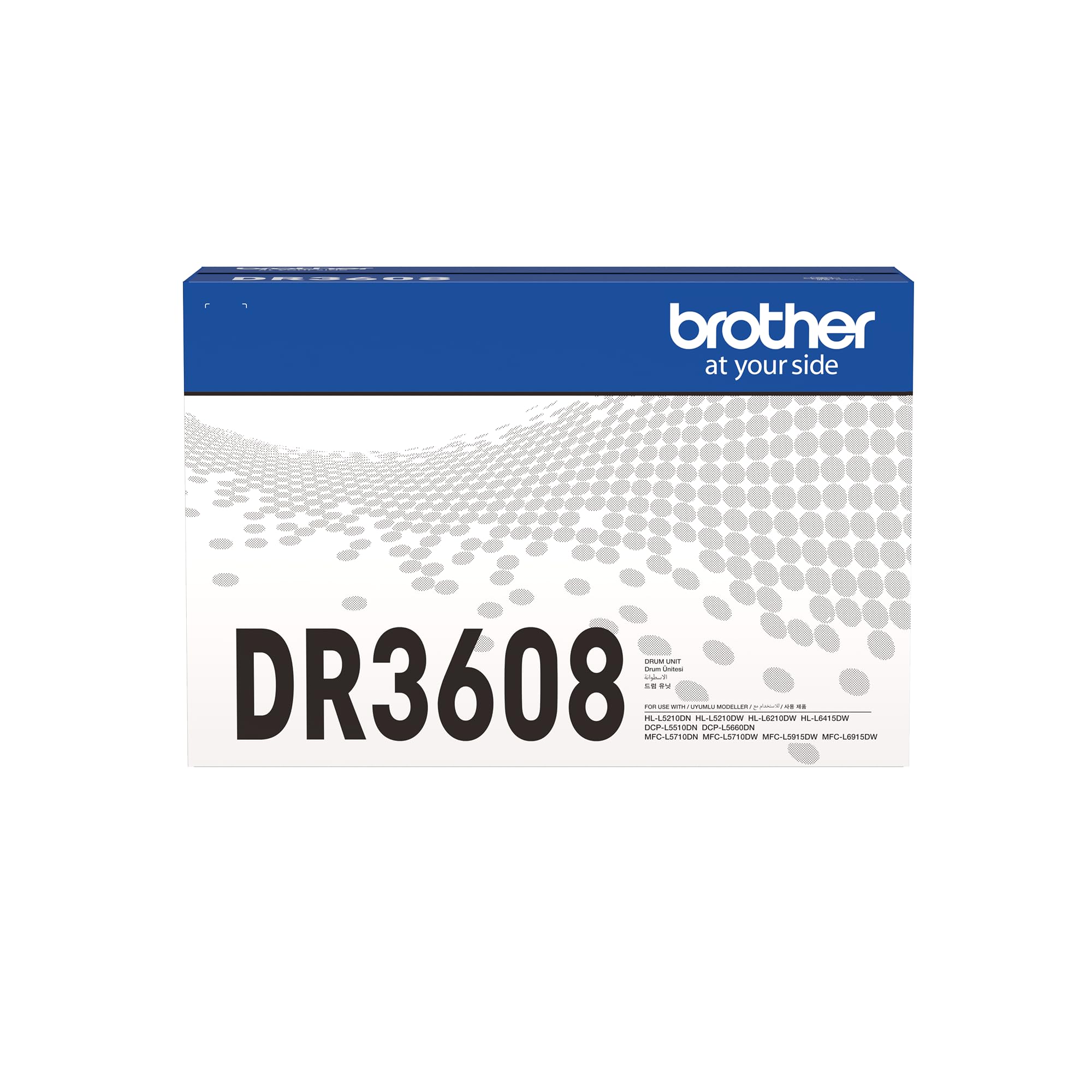Brother Drum DR-3608 Has 45000 Pages Yield Compatible with HL-L5210DN HL-L5210DW DCP-L5510DN DCP-L5660DN MFC-L5915DW