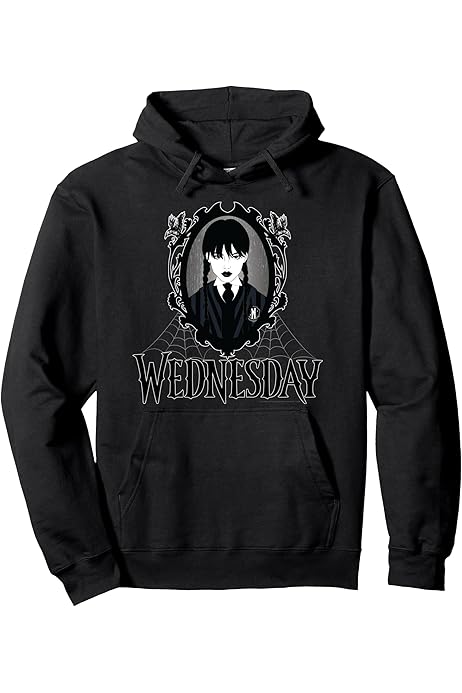 DROLA Wednesdays Mercredi Série TV Addams 3D Sweat à Capuche