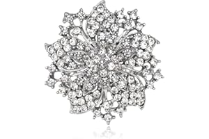 FAIRYGATE Brooches for Women Rhinestone Hat Jewelry Brooch Pins Creative Jewelry for Backpack Cloths Bags Decorations, B46