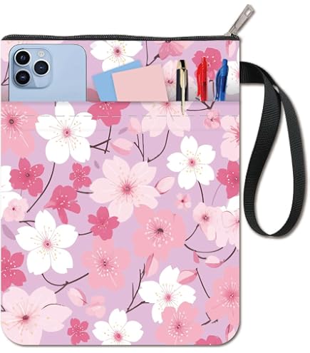 Copertina Per Notebook 9.4x15.7 Pollici Copertina Elastica Per Libri Con Fiori Di Ciliegio - Protezione Riutilizzabile Per Libri 25x40 Cm Cover Libro Sakura - 11