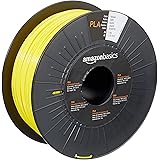 Amazon Basics PLA 3D Printer Filament, 1.75mm, Yellow, 1 kg Spool