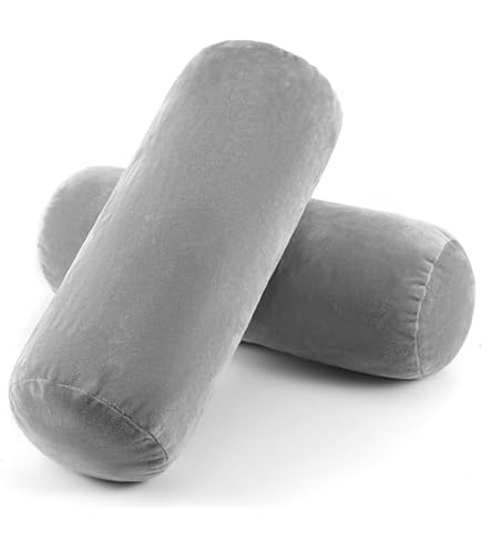 Taie De Traversin Cylindrique En Lin Respirant Avec Fermeture