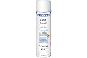 WEICON Adhesive Spray 500 ml, transparent adhesive spray for light-weight materials such as paper, cardboard or rigid foam
