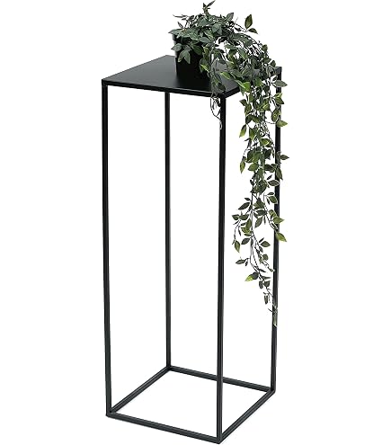 Outsunny Fioriera in Metallo a 5 Ripiani, 2 Pezzi, Design a Mezzaluna, Portafiori per Interni ed Esterni, 53x33x154cm, Bianco