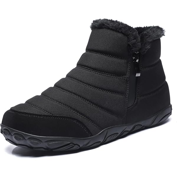Stivali Da Neve Unisex Per Bambini E Ragazzi – Leggeri, Antiscivolo, Punta Larga, Taglie EU25-36