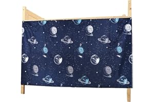 NICEYEA Bettvorhang Etagenbett Zelt Vorhang Blackout Vorhänge Moskitonetz Hochbett Schlafzelt Schlafsaal Mid-Sleeper Bett Zelt Vorhang Tuch Staubdicht Moskito für Studentenwohnmein Kinderzimmer Kinderbett