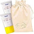 Skincare Bundle With 2 x Supergoop! Glow Screen SPF30 15ml Travel Size and Mojee Beauty Canvas Bag