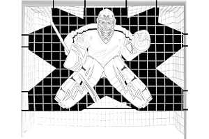 Hockeys målmålsmål, Hockey Net målvakt Mål Tung skytttränare handledare | Hockey Net -mål fäster vid alla metallmål för utbildningsutbildningsutbildningen
