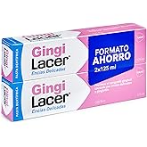 Lacer GINGI - Duplo 125 ml, Fluoride Toothpaste, Reduces Gingival Bleeding, Protects Gums, Reduces Plaque Formation, Toning