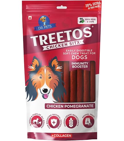 Buy Dr. Pets 85g Treetos Chicken Stix Dog Treats | Real Chicken