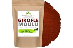 P&E Poudre de Clou de Girofle 100g - Clou de girofle moulu en poudre 100% Naturel Sachet Fraîcheur Refermable (100g)