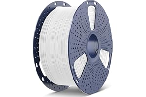 SUNLU Duża szpula 3 kg PLA+ 2,0, filament o dużej prędkości, 50-600 mm/s, filament PLA Plus 1,75 mm ± 0,02 mm, wysoka wytrzymałość i wytrzymałość, duże rolki, szpula 3 kg, biała