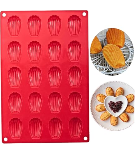 Stampo Per Cioccolato Wilton A Conchiglia - 2 Pezzi, 3 Cavità, Plastica Per Alimenti - Ideale Per Dessert E Gelato